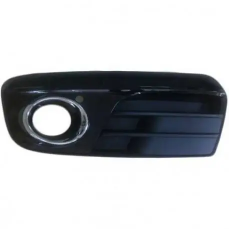 Prix Cassé GRILLE DE PARE CHOC AVANT GAUCHE AUDI Q5 8R (08-12) - AVEC TROU POUR ANTIBROUILLARD - NOIR AVEC CONTOUR CHROME