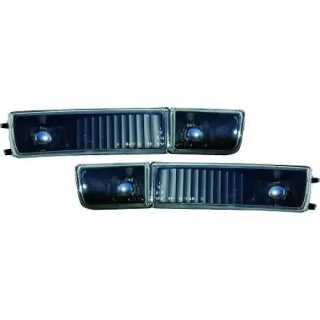 SET BLOC CLIGNOTANTS & FAUX ANTIBROUILLARDS EN NOIR VW GOLF 3 - III (91-97) Top Vente