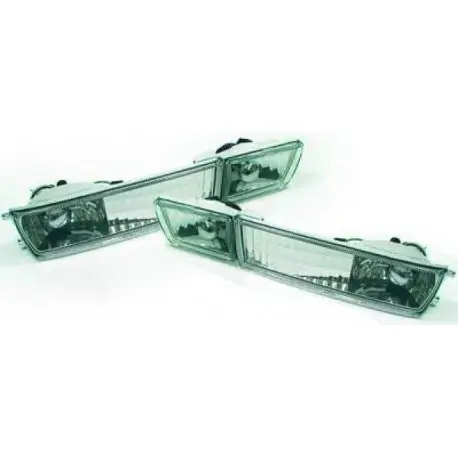 Meilleur Choix SET BLOC CLIGNOTANTS & FAUX ANTIBROUILLARDS EN CHROME VW GOLF 3 - III (91-97)