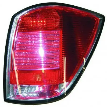 Retour Gratuit FEU ARRIERE DROIT OPEL ASTRA H (04-07) - CARAVAN - BREAK - SANS PORTE AMPOULE - ROUGE CLAIRE