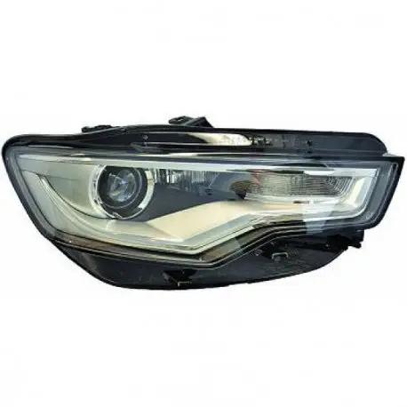 Retour Gratuit PHARE AVANT DROIT AUDI A6 C7 4G (10-14) - BIXENON - LED & D3S - DIRECTIONNEL & FEUX DE JOUR