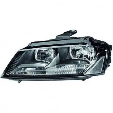 PHARE AVANT DROIT AUDI A3 8P (08-12) - HALOGENE - H7/H7 - DEPO/TYC - AVEC CLIGNOTANT Top Vente