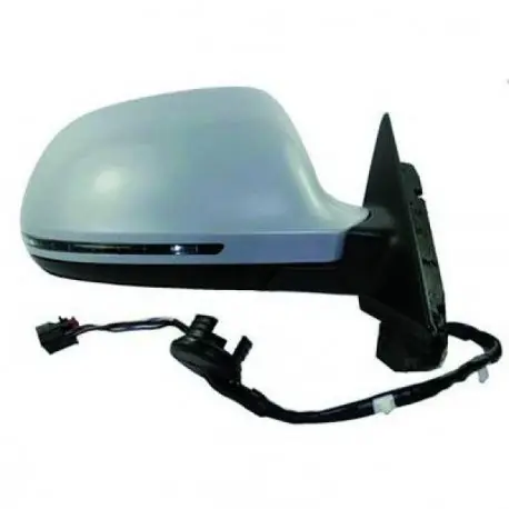 Livraison Gratuite RETROVISEUR DROIT COMPLET AUDI A3 8P (08-10) - POUR 3 PORTES - 8 PIN - ELECTRIQUE - CHAUFFANT - AVEC CLIGNOTANT