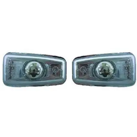 Acheter En Ligne CLIGNOTANT LATERAL DROIT/GAUCHE CITROEN BERLINGO (96-02) & PEUGEOT PARTNER (96-02) - TRANSPARANT CHROME