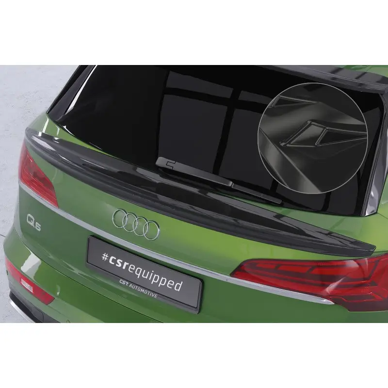 Petit Prix SPOILER DE COFFRE INFERIEUR POUR AUDI Q5 FY STANDARD (17-20) - NOIR BRILLANT