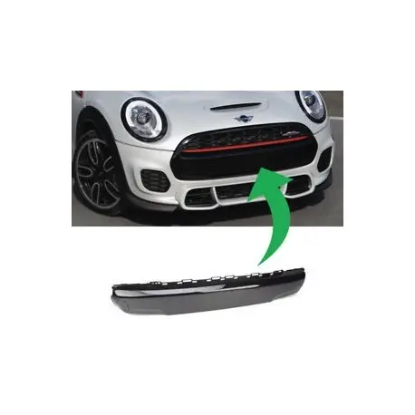 Must-Have BANDEAU DE PARE CHOCS AVANT POUR TOUTE MINI F55 F56 F57 (14-20) - SANS PDC - NOIR BRILLANT