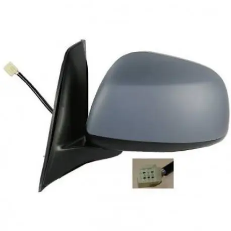 RETROVISEUR GAUCHE FIAT SEDICI (06-14) & SUZUKI SX4 (06-09) - ELECTRIQUE - A PEINDRE - CONNECTIQUE CARRE - NON CHAUFFANT Soldes