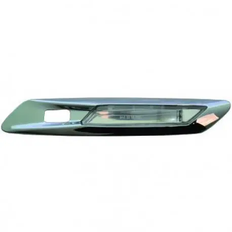 Solde CLIGNOTANT D'AILE AVANT DROITE POUR BMW SERIE 5 F10/F11 (10-16) - BERLINE - TOURING & LCI - CHROME - AVEC TROU POUR CAPTEUR DE S