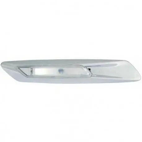 CLIGNOTANT D'AILE AVANT GAUCHE POUR BMW SERIE 5 F10/F11 (10-16) - BERLINE - TOURING & LCI - CHROME - SANS TROU POUR CAPTEUR DE S Satisfait Ou Remboursé