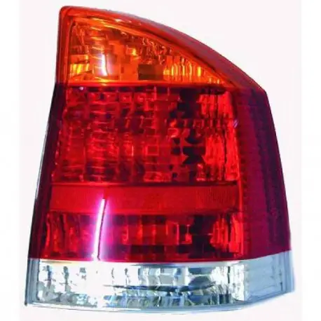 Expédition Rapide FEU ARRIERE GAUCHE OPEL VECTRA (02-05) - ORANGE/ROUGE - POUR 4/5 PORTES