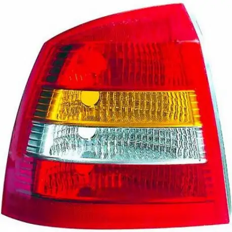 Livraison Express FEU ARRIERE GAUCHE OPEL ASTRA G (97-04) - 3/5 PORTES - SANS PORTE AMPOULE - ROUGE CLAIRE