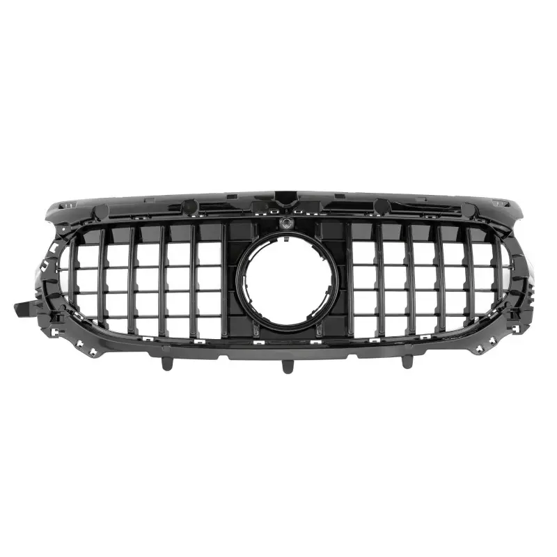 Meilleur Choix GRILLE DE CALANDRE LOOK GT - GTR PANAMERICANA POUR MERCEDES CLASSE GLA H247 FACELIFT (23-26) - FULL NOIR - PAS POUR PACK AMG