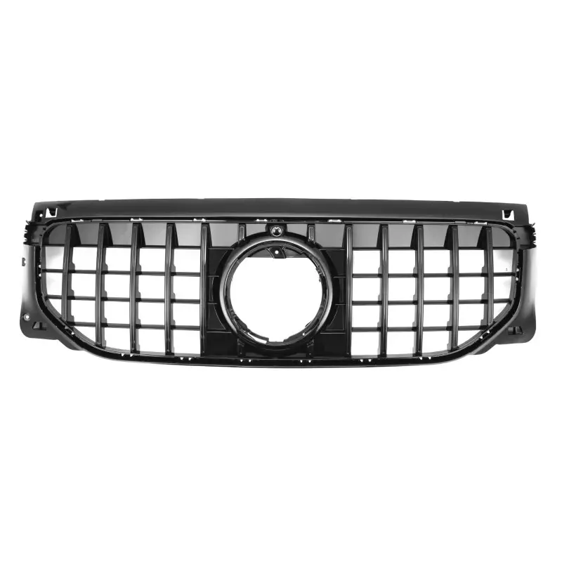 GRILLE DE CALANDRE LOOK GT - GTR PANAMERICANA POUR MERCEDES CLASSE GLB SUV X247 (23-25) - FULL NOIR - PAS POUR PACK AMG Prix Cassé