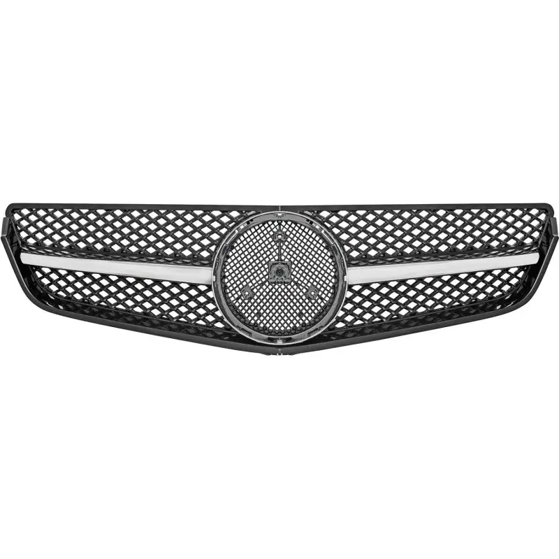 CALANDRE POUR MERCEDES CLASSE E COUPE/CABRIO C207 (09-16) - NOIR/CHROME Paiement Sécurisé