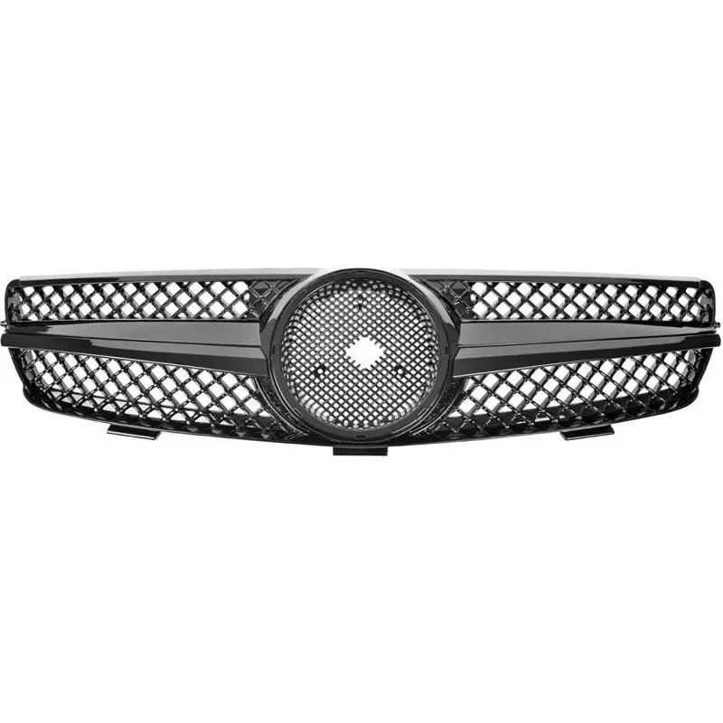 CALANDRE POUR MERCEDES CLK C209 (02-09) - NOIR BRILLANT Authentique
