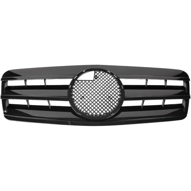Bon Marché CALANDRE POUR MERCEDES CLK C208 (97-02) - NOIR BRILLANT