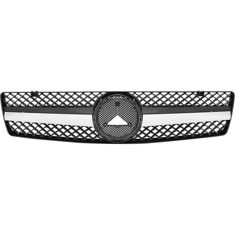 Produit De Marque CALANDRE LOOK SPORT POUR MERCEDES SL R129 (89-01) - NOIR/CHROME