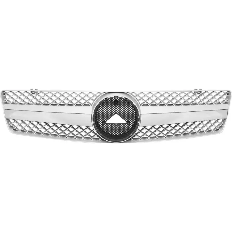 CALANDRE LOOK SPORT POUR MERCEDES SL R129 (89-01) - ARGENT/CHROME Bon Marché