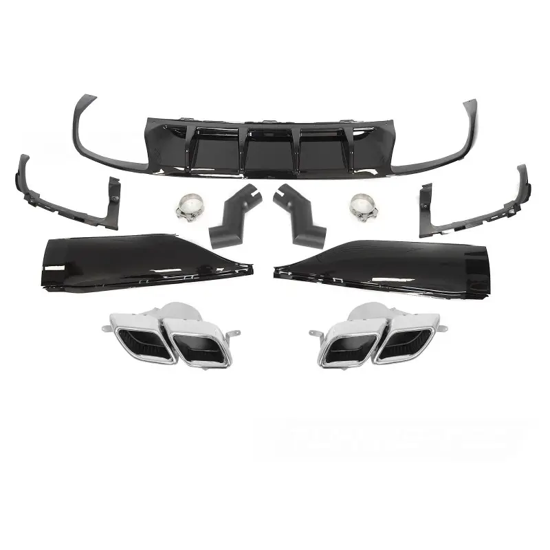 DIFFUSEUR LOOK R AVEC EMBOUTS D'ECHAPPEMENTS POUR POUR VW ARTEON (20-22) AVEC PARE-CHOCS R OU R-LINE Marque