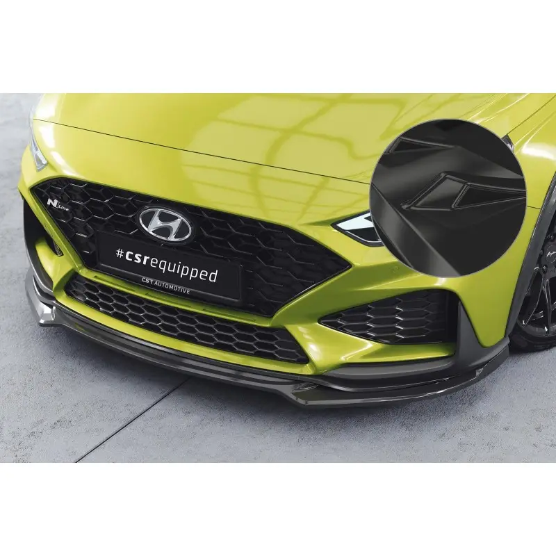 LAME AVANT POUR Hyundai I30 N / N-Line (20-23) - NOIR BRILLANT Authentique