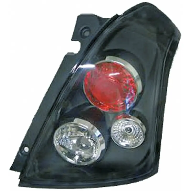 Seulement Aujourd’hui KIT DE FEUX ARRIÈRES DESIGN FOND NOIR POUR SUZUKI SWIFT (05-10)