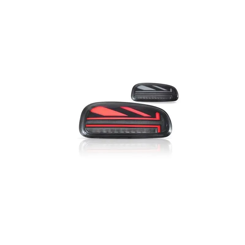 KIT DE FEUX ARRIÈRES LOOK FACELIFT UNION JACK POUR BMW MINI CLUBMAN F54 (15-19) - FINITION GRIS - NOIR Prix Promo