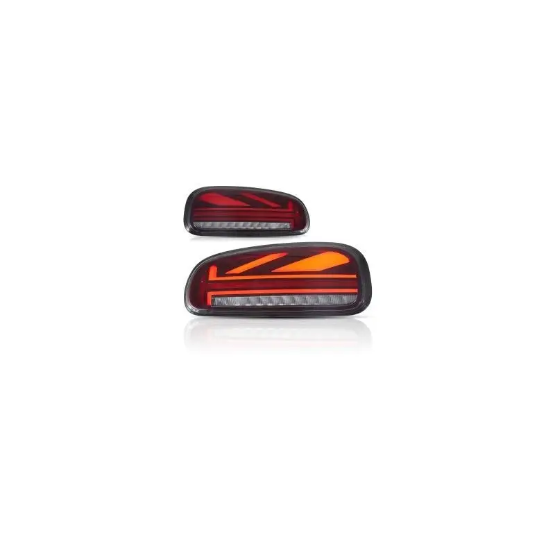 Bon Marché KIT DE FEUX ARRIÈRES LOOK FACELIFT UNION JACK POUR BMW MINI CLUBMAN F54 (15-19) - FINITION ROUGE - FUME