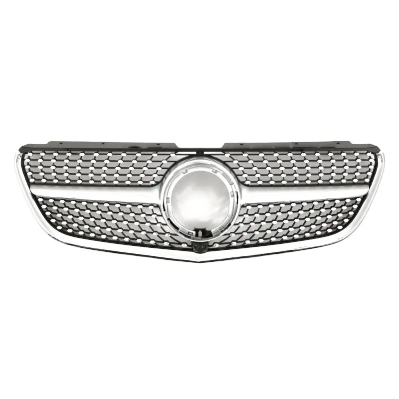 Offre Limitée CALANDRE LOOK DIAMANT - DIAMOND POUR MERCEDES W447 VITO CHROME (19-22)