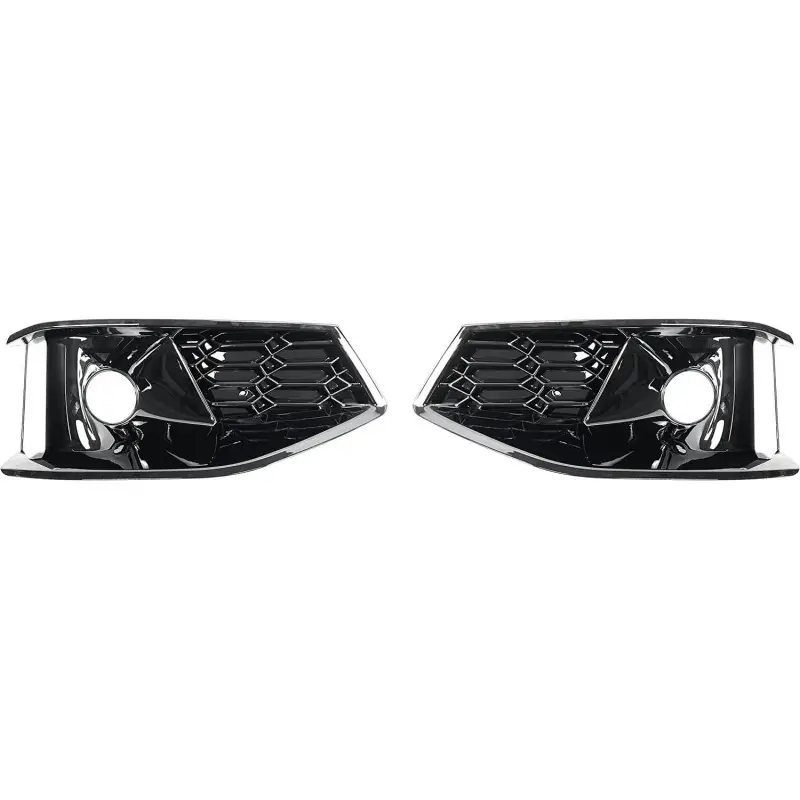 GRILLES DE PARE-CHOCS AVANT LOOK RS EN NIDS D'ABEILLES POUR AUDI A4 LIM/AVANT B9 FACELIFT (19-24) - POUR NORMAL Meilleur Prix