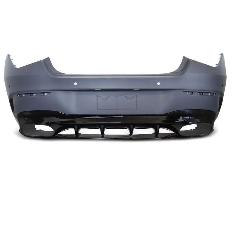 Meilleur Choix PARE-CHOCS ARRIÈRE LOOK A45 AMG POUR MERCEDES CLA W118 (19-23) - A PEINDRE - DIFFUSEUR NOIR BRILLANT