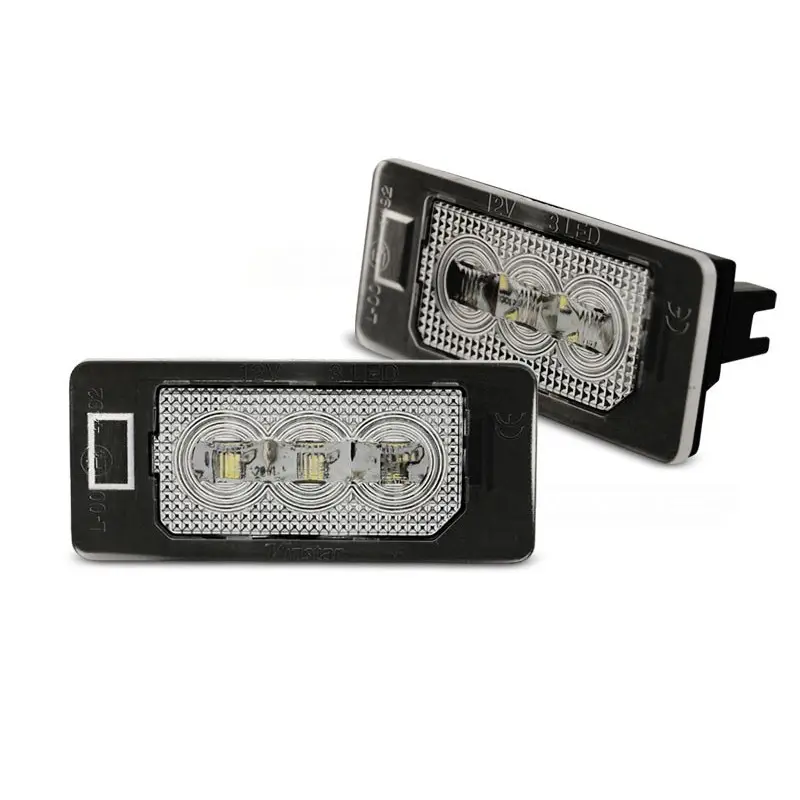 Commande En Gros LICENSE LED LIGHTS 3XLED POUR AUDI Q5 / A4 08-10 / A5 / TT / VW PASSAT B6 KOMBI