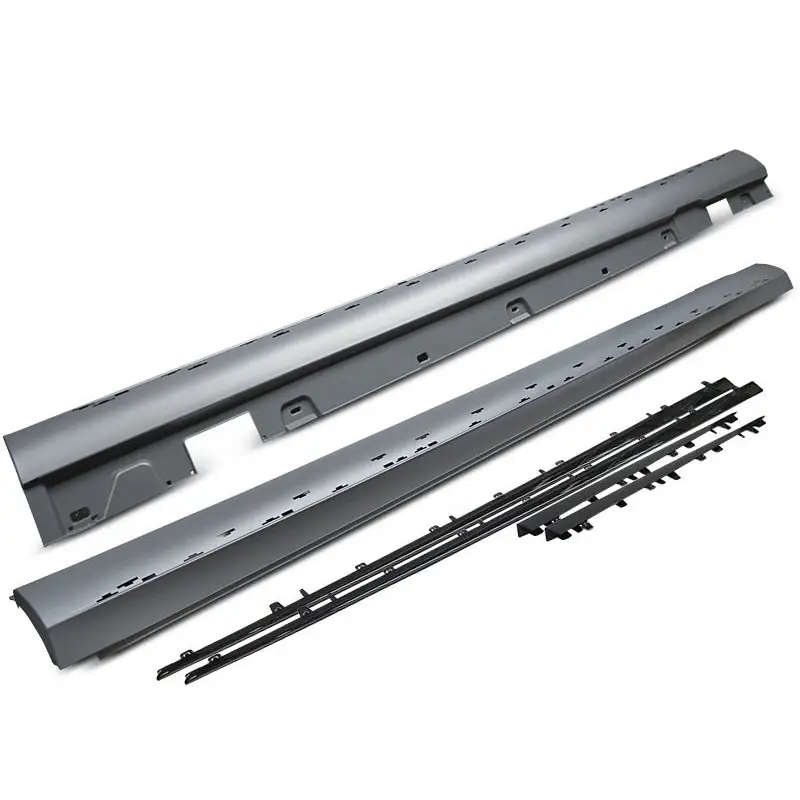 JUPES LATERALES SPORT NOIR BRILLANT CONVIENT À W213 16-23 Top Vente