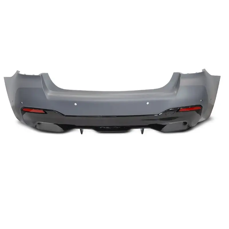 PARE-CHOCS ARRIÈRE M-PERFORMANCE POUR BMW G30 BERLINE (17-23) - A PEINDRE - DIFFUSEUR NOIR BRILLANT Quantité Limitée