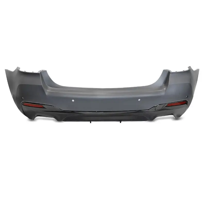 Quantité Limitée PARE-CHOCS ARRIÈRE SPORT M POUR BMW SERIE 5 G30 BERLINE (17-23) - A PEINDRE - DIFFUSEUR NOIR BRILLANT