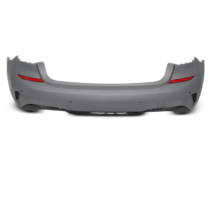 Must-Have PARE CHOCS ARRIERE PERFORMANCE POUR BMW SERIE 3 G20 (19-22) - PDC (6) - A PEINDRE - DIFFUSEUR NOIR BRILLANT