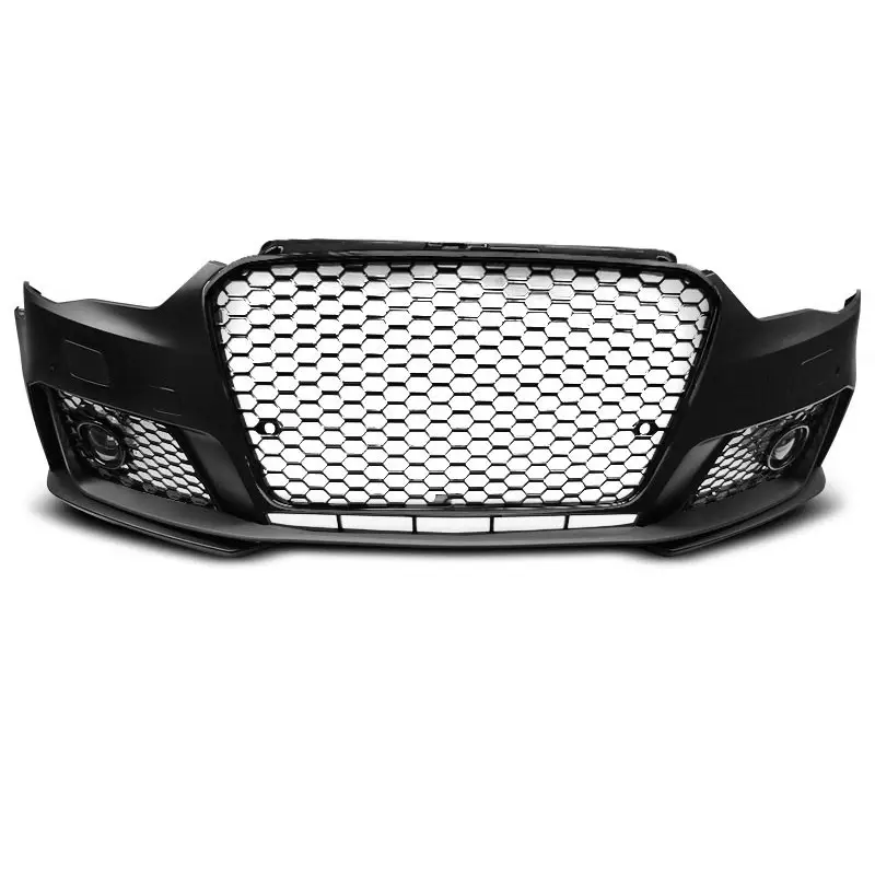 PARE-CHOCS AVANT SPORT NOIR BRILLANT PDC POUR AUDI A3 12-16 Prix Cassé