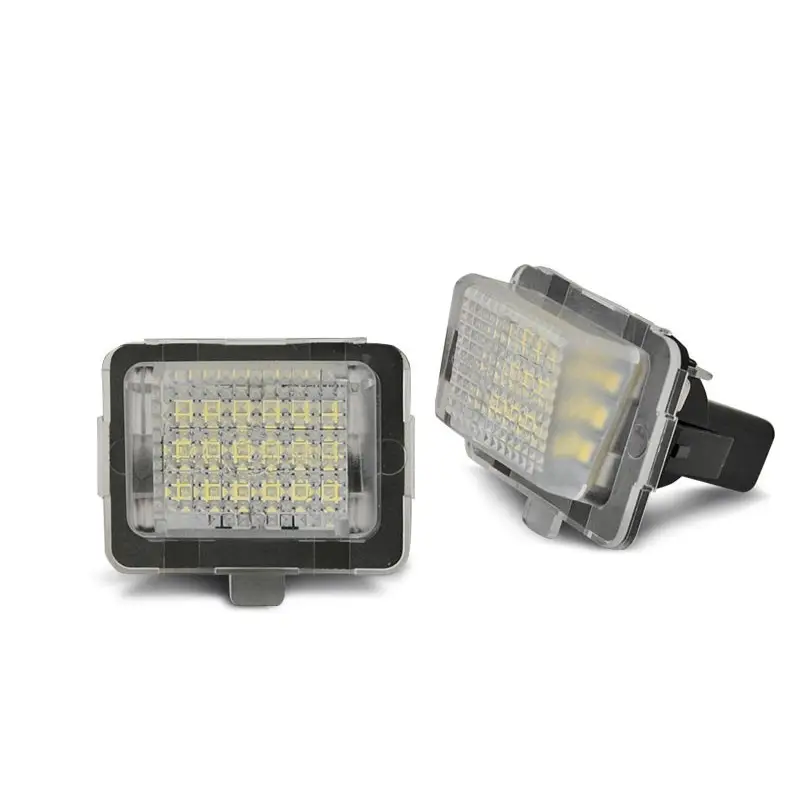 Promotion Saisonnière LICENSE LED LIGHTS POUR MERCEDES W204 W205 W212 W221 W222 C117