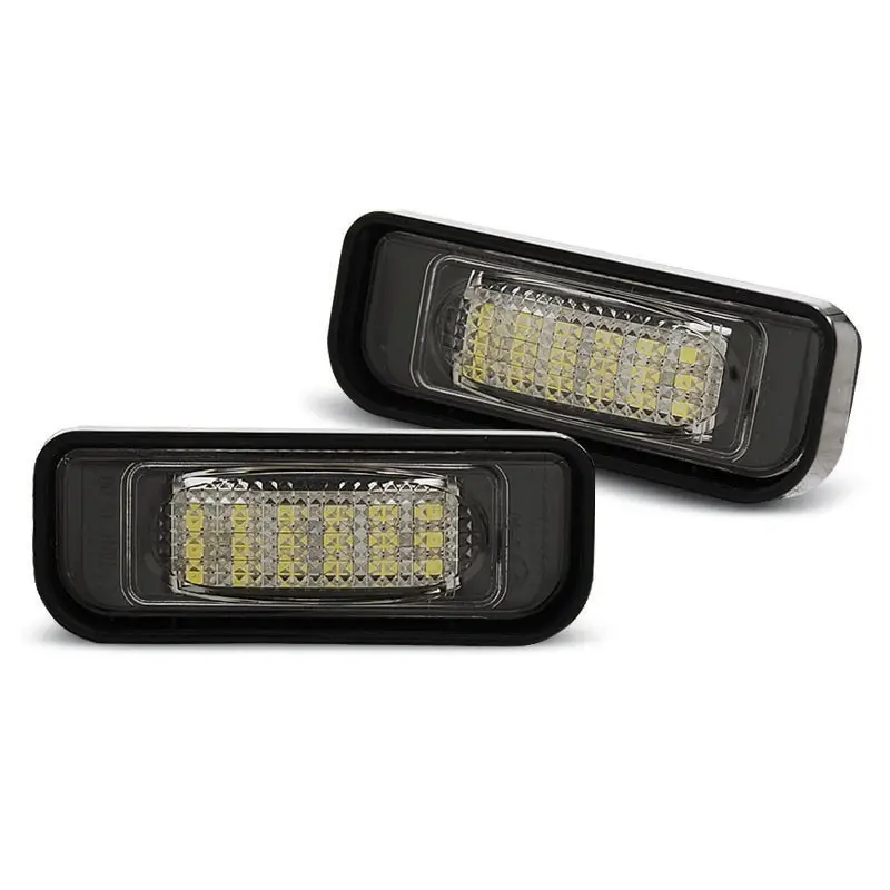 LICENSE LED LIGHTS POUR MERCEDES W220 09.98-05.05 AVEC CANBUS Seulement Aujourd’hui