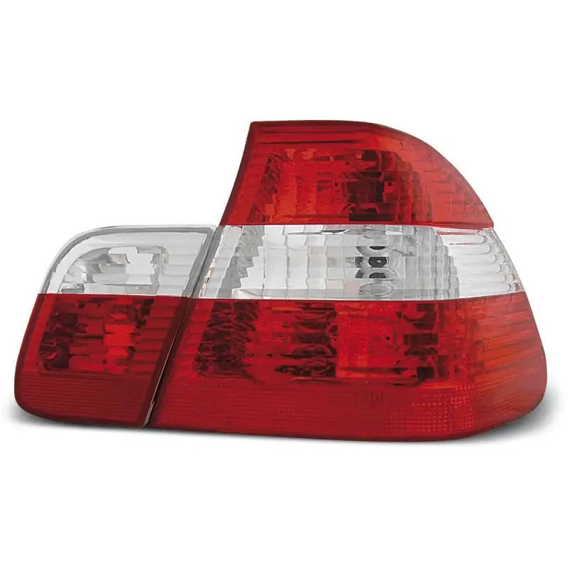 FEU ARRIÈRE ROUGE BLANC POUR BMW E46 09.01-03.05 Achat Immédiat