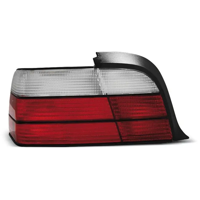 FEUX ARRIÈRE SPORT LOOK ROUGE BLANC POUR BMW E36 12.90-08.99 COUPE Promotion Saisonnière