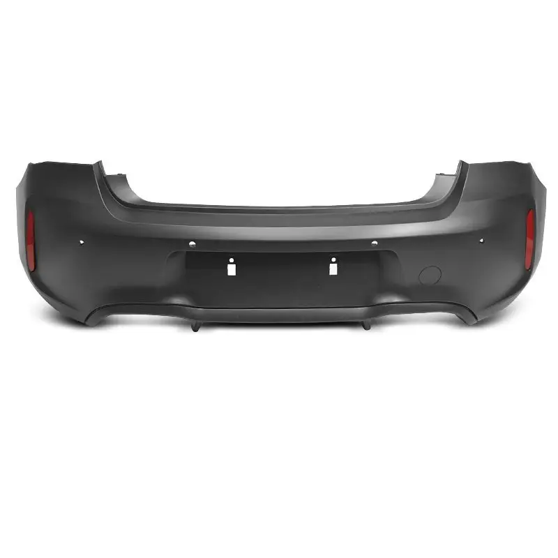 PARE-CHOCS ARRIERE SPORT STYLE M2 POUR BMW SERIE 1 F20 / F21 LCI (15-18) - DOUBLE ECHAPPEMENT GAUCHE DROITE - PDC - A PEIDNRE Haute Qualité