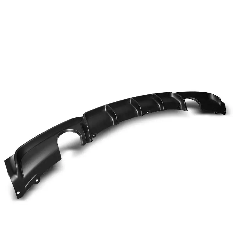 DIFFUSEUR M-PERFORMANCE LOOK 335I 335D POUR BMW SERIE 3 F30 F31 (11-18) - SIMPLE SORTIE GAUCHE DROITE - NOIR MAT Haute Qualité