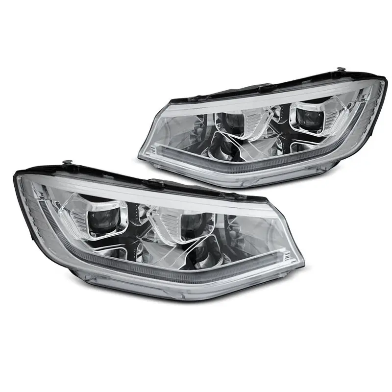 Dernière Chance PHARES TUBE LUMINEUX CHROME DRL SEQ POUR VW CADDY 20-