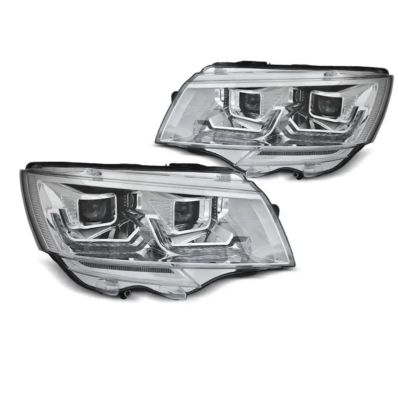 Haute Qualité PHARES TUBE LUMINEUX CHROME DRL SEQ POUR VW T6.1 20-