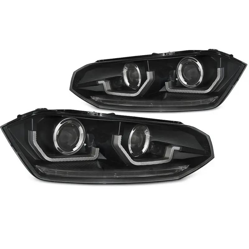 Marque VW POLO VI 2G 17-21 SEQ LED NOIR