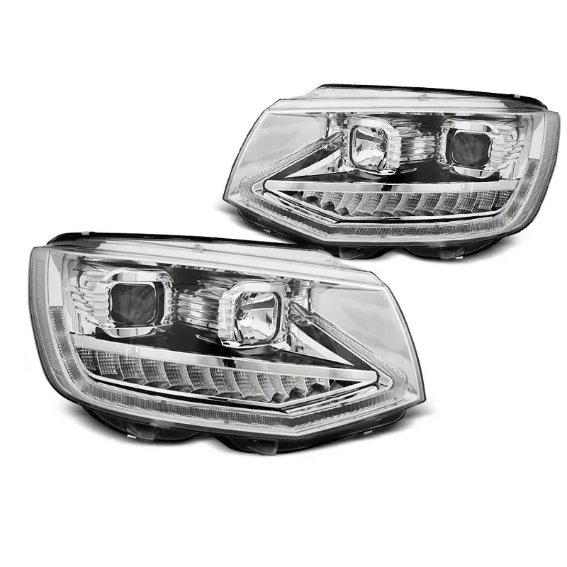Prix Cassé PHARES TUBE LUMIERE DRL CHROME SEQ POUR VW T6 15-19