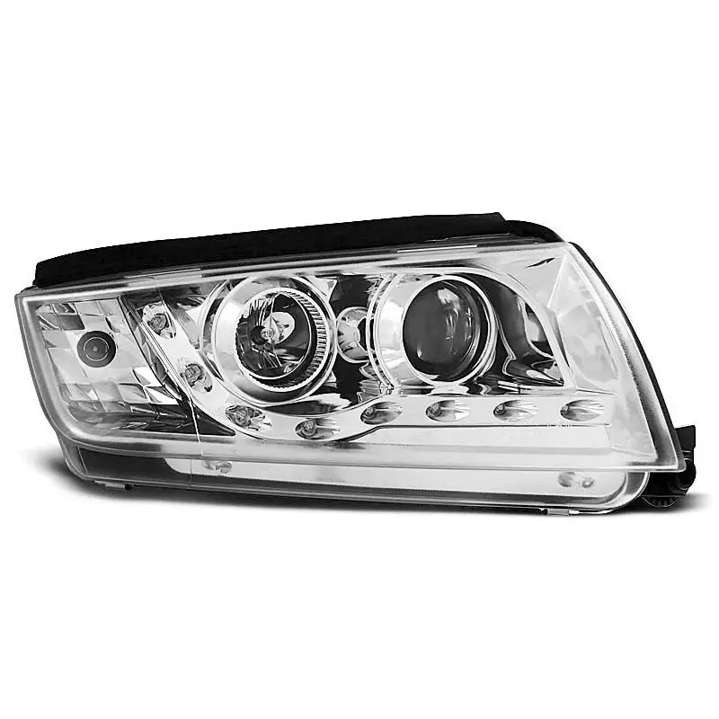 Promotion FEUX DE JOUR CHROME POUR SKODA FABIA 12.99-08