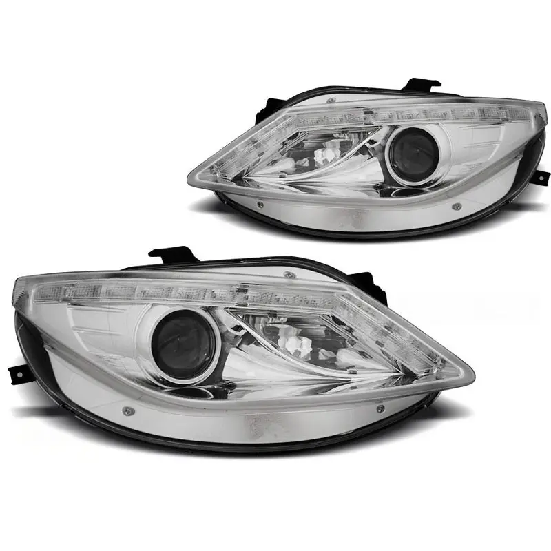 Commander Vite FEUX DE JOUR CHROME AVEC INDICATEUR LED POUR SEAT IBIZA 6J 06.08-12