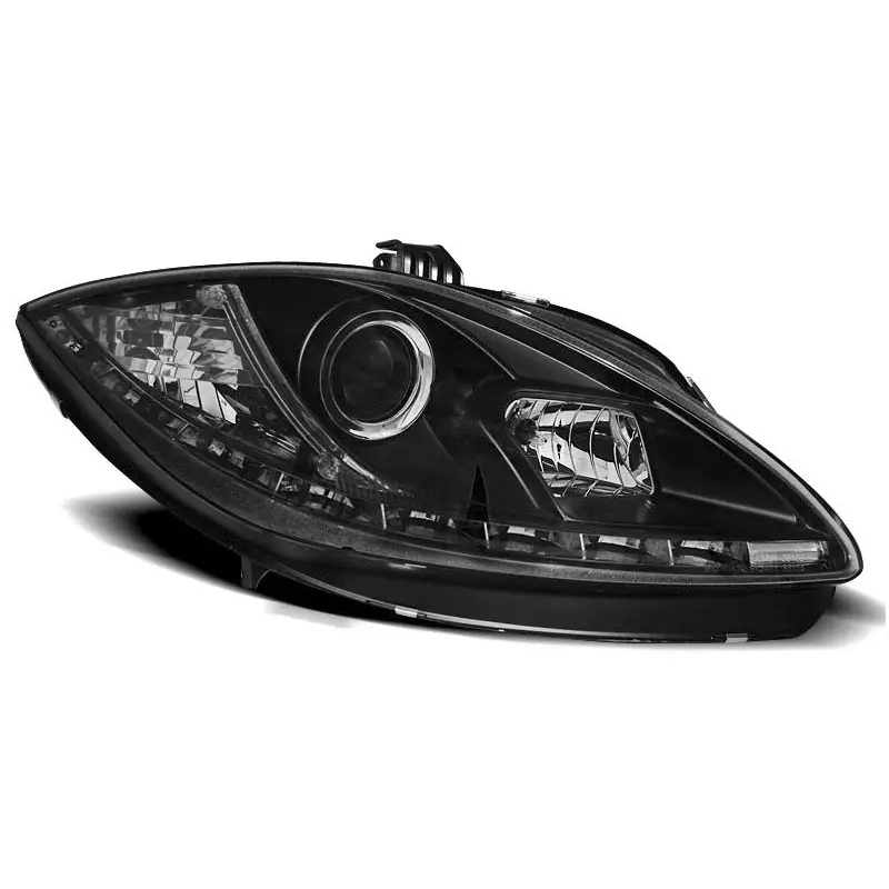 Commander Maintenant FEUX DE ROUGE TRUE DRL NOIR POUR SEAT LEON ALTEA 09-12