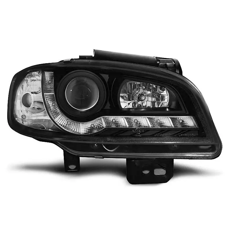 PHARES NOIRS DAYLIGHT POUR SEAT IBIZA/CORDOBA 09.99-03.02 Prix Bas